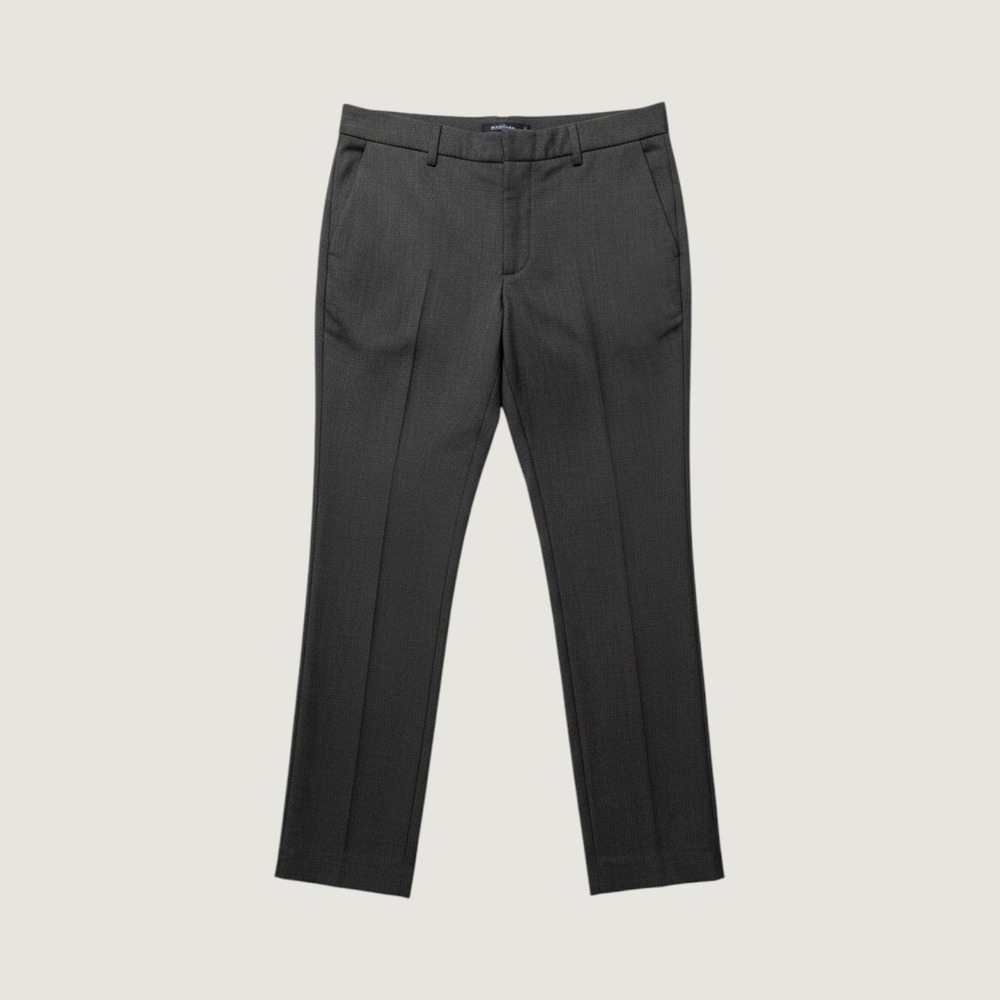 Zara Basic Collection Grey Glen Plaid Tapered Dress Pants Womens Size 8